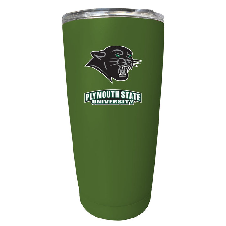 Plymouth State University NCAA Insulated Tumbler - 16oz Stainless Steel Travel Mug Image 3