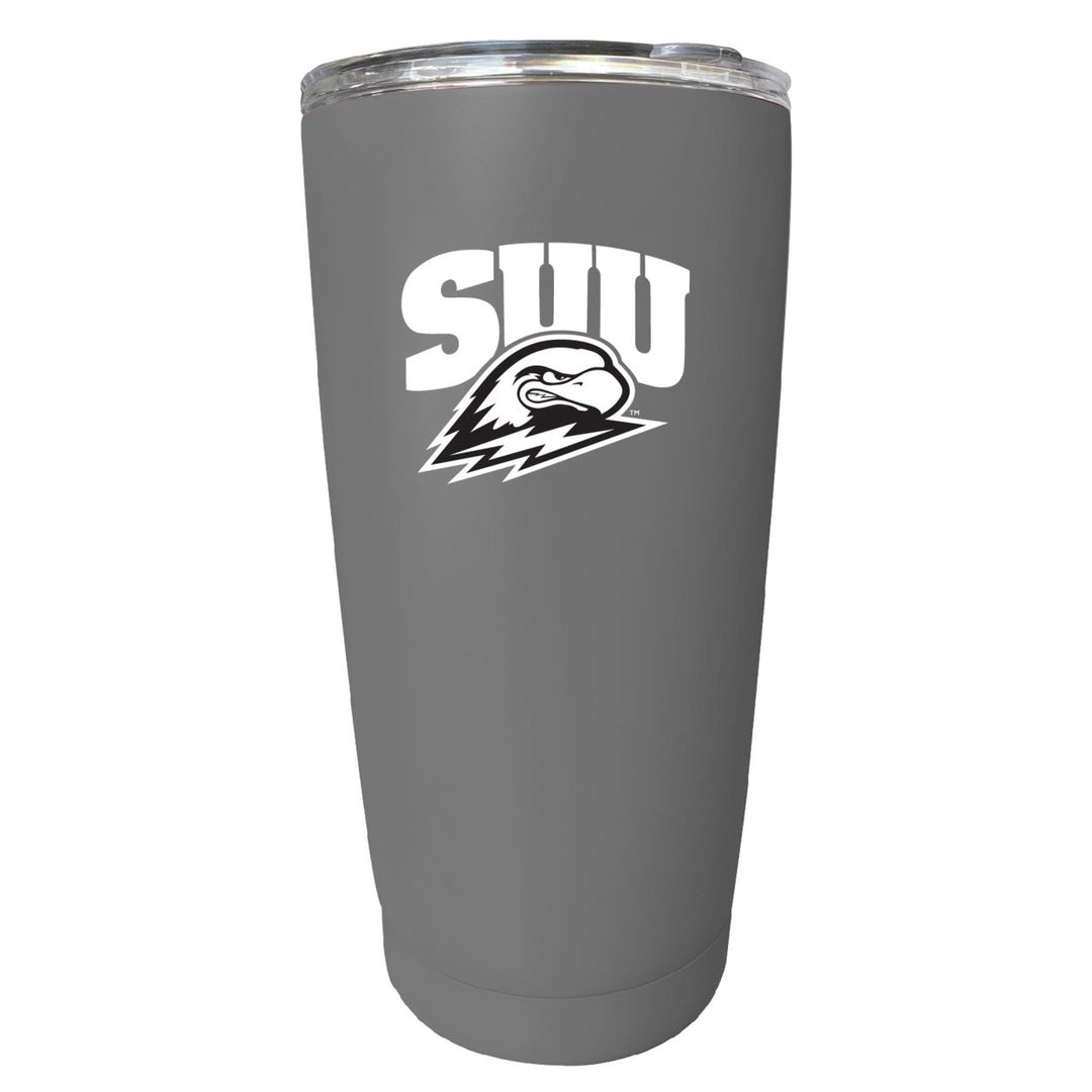 Southern Utah University NCAA Insulated Tumbler - 16oz Stainless Steel Travel Mug Image 1