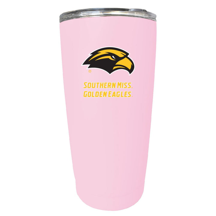 Southern Mississippi Golden Eagles NCAA Insulated Tumbler - 16oz Stainless Steel Travel Mug Image 2