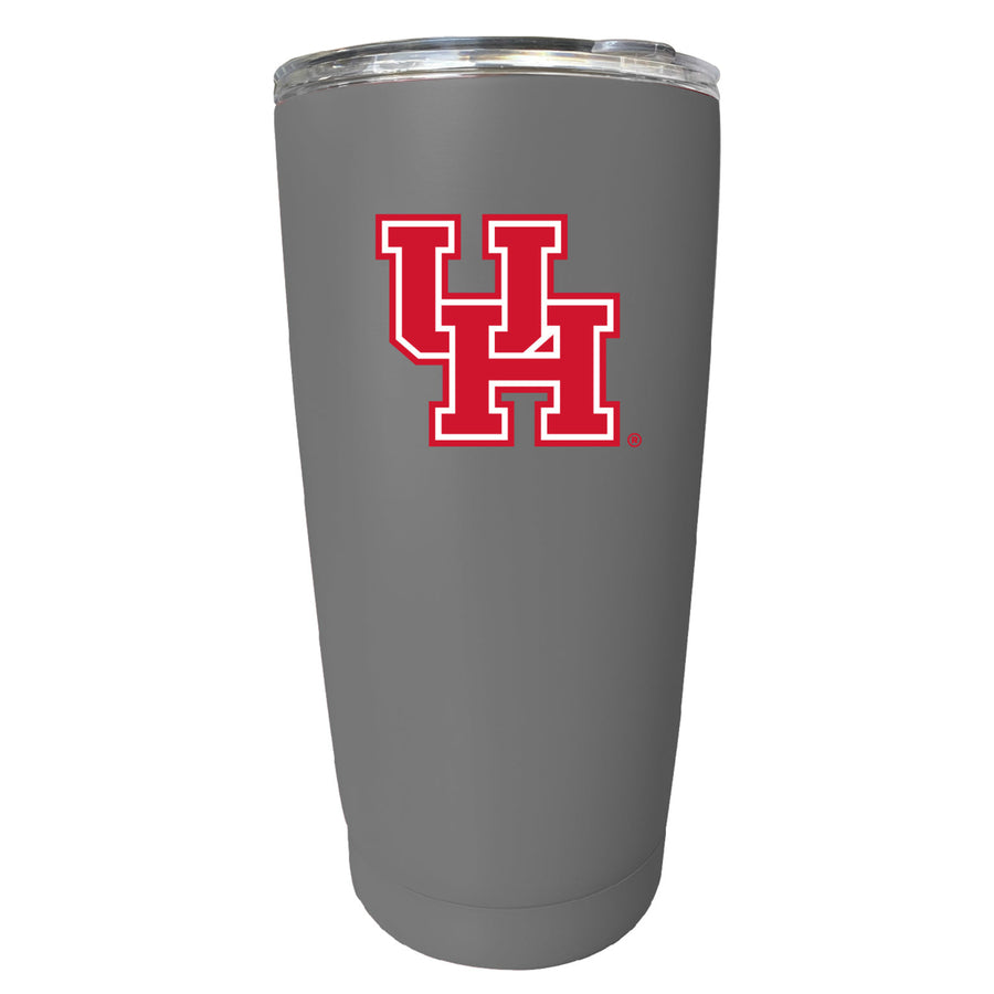 University of Houston NCAA Insulated Tumbler - 16oz Stainless Steel Travel Mug Image 1