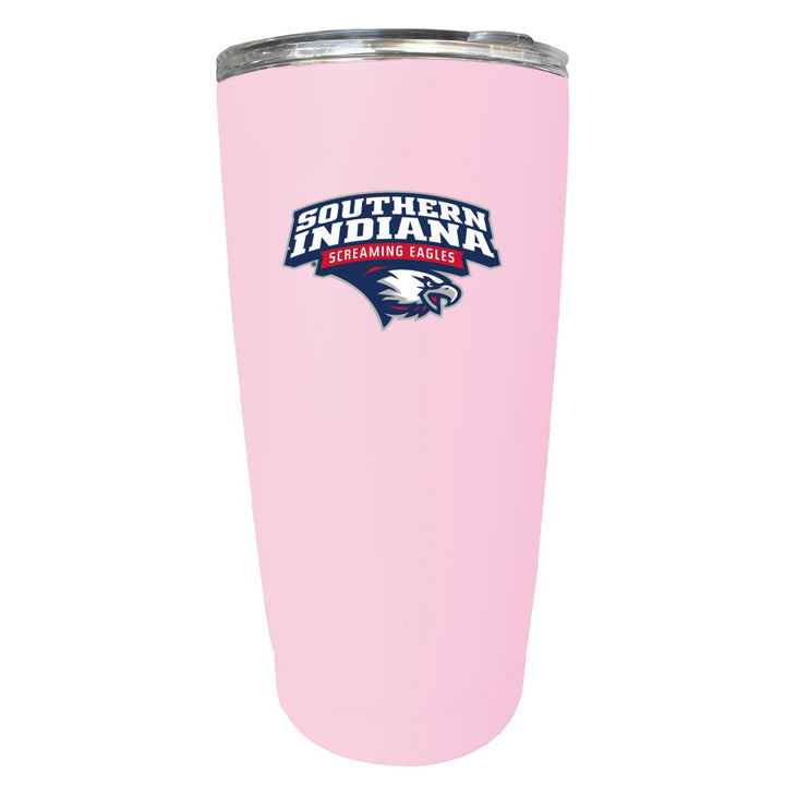 University of Southern Indiana NCAA Insulated Tumbler - 16oz Stainless Steel Travel Mug Image 2