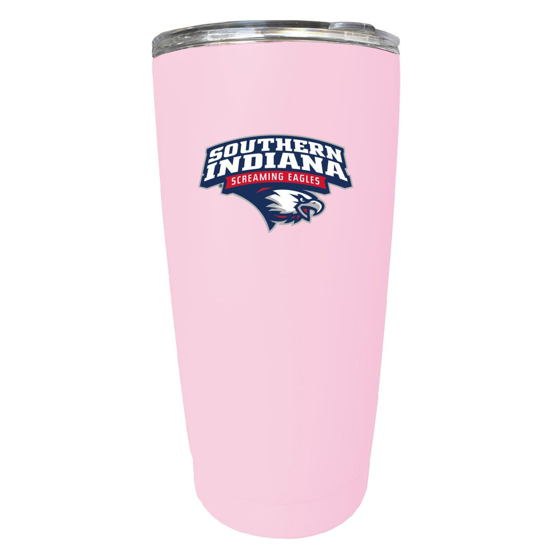 University of Southern Indiana NCAA Insulated Tumbler - 16oz Stainless Steel Travel Mug Image 1