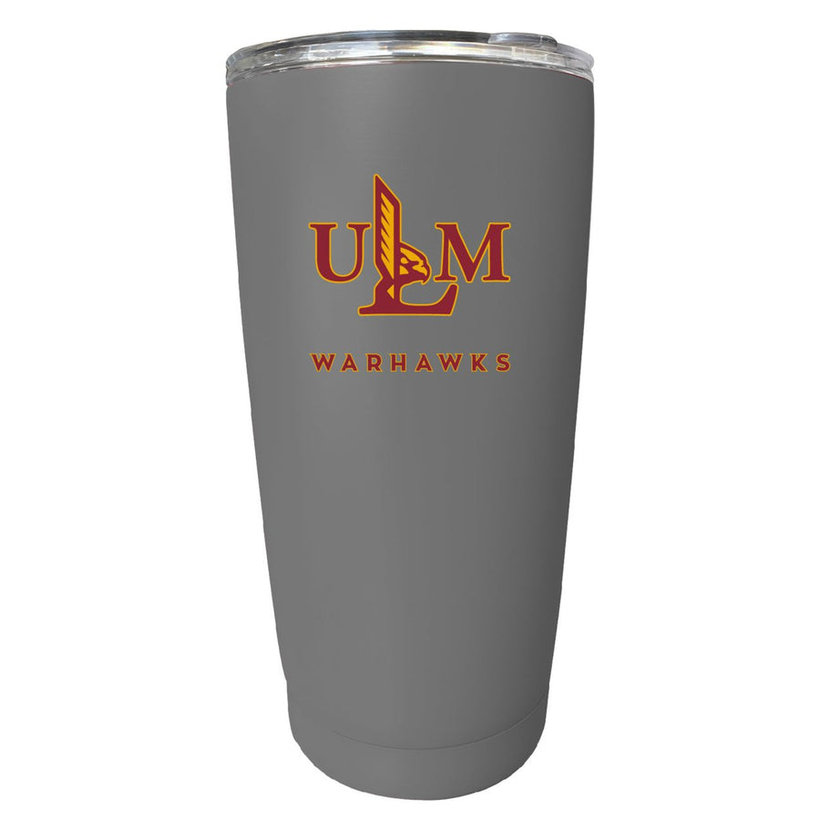 University of Louisiana Monroe NCAA Insulated Tumbler - 16oz Stainless Steel Travel Mug Image 1