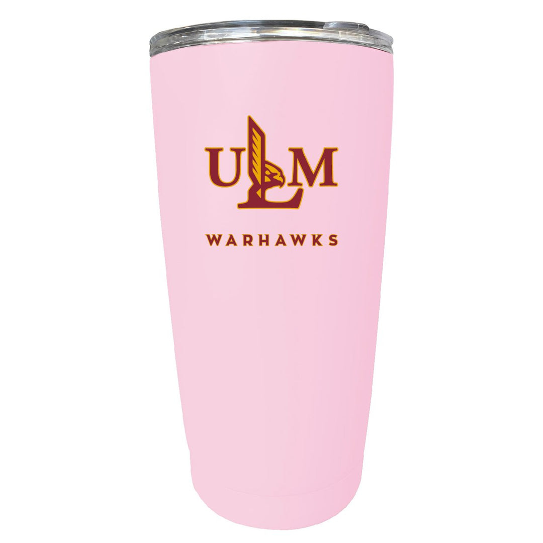 University of Louisiana Monroe NCAA Insulated Tumbler - 16oz Stainless Steel Travel Mug Image 1