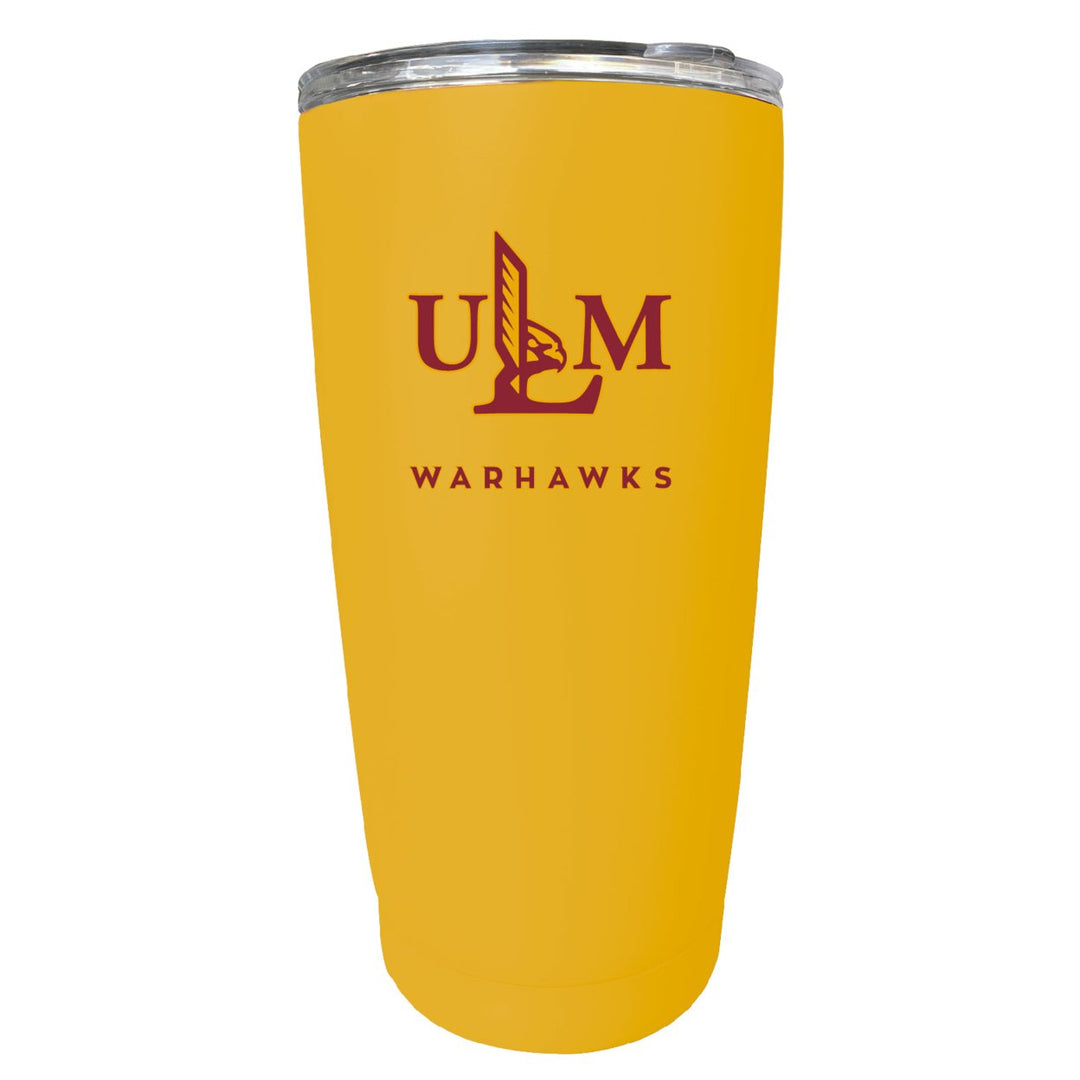 University of Louisiana Monroe NCAA Insulated Tumbler - 16oz Stainless Steel Travel Mug Image 3