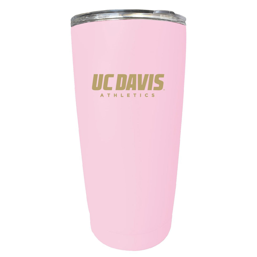 UC Davis Aggies NCAA Insulated Tumbler - 16oz Stainless Steel Travel Mug Image 2