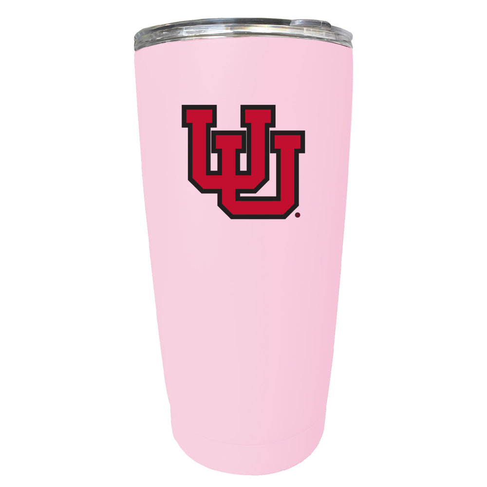 Utah Utes NCAA Insulated Tumbler - 16oz Stainless Steel Travel Mug Image 2