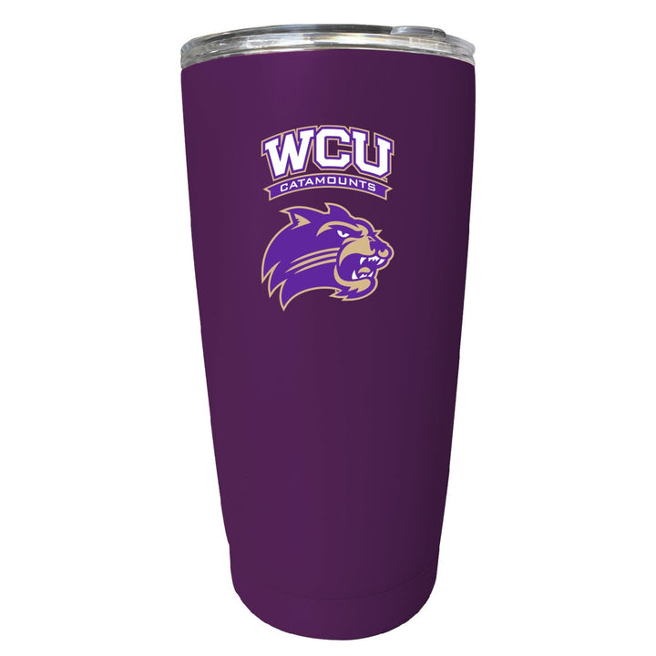 Western Carolina University NCAA Insulated Tumbler - 16oz Stainless Steel Travel Mug Image 2