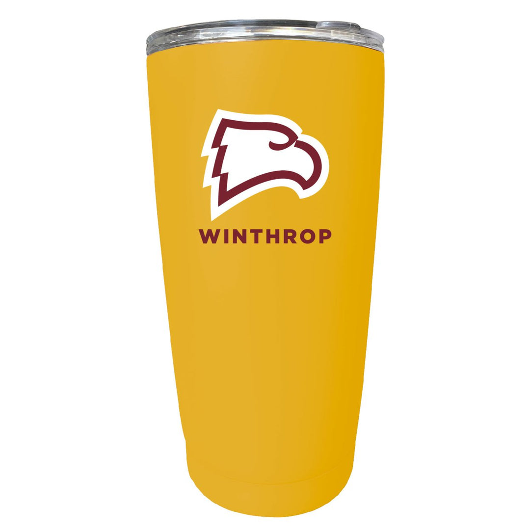 Winthrop University NCAA Insulated Tumbler - 16oz Stainless Steel Travel Mug Image 1