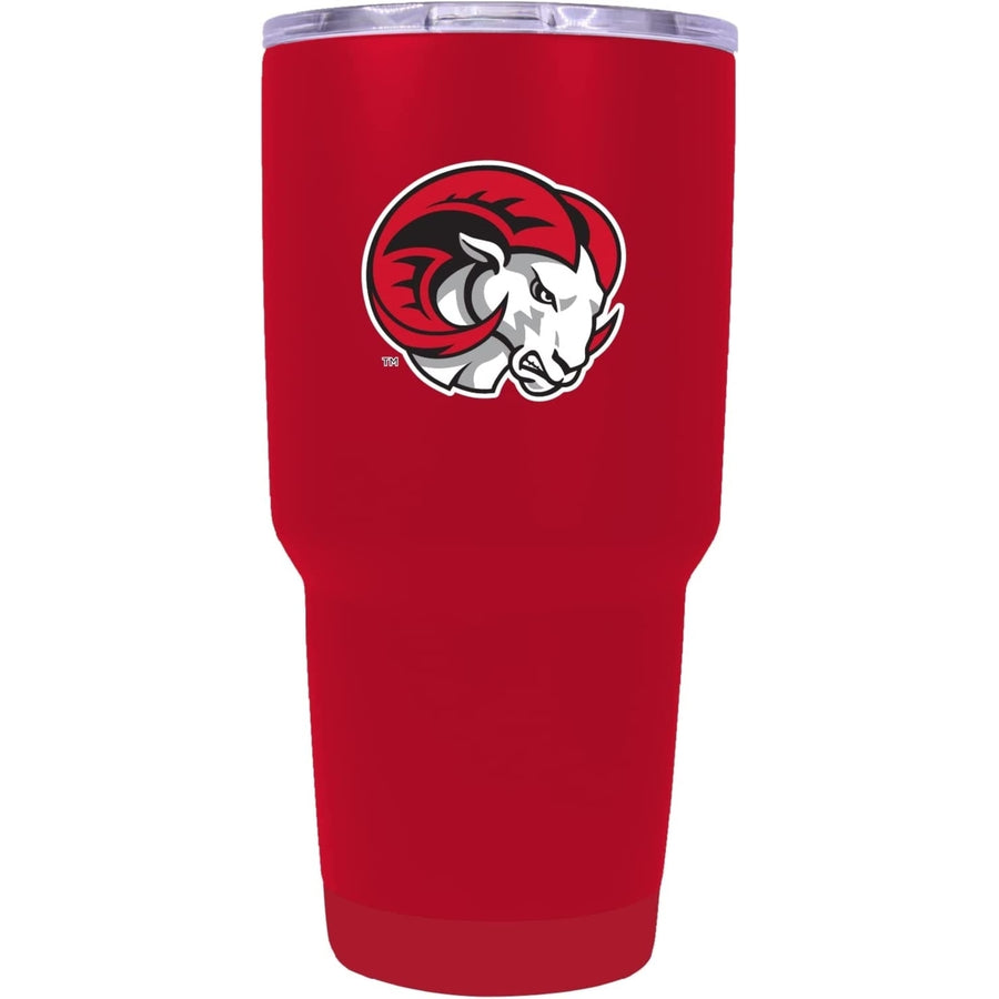 Winston-Salem State Mascot Logo Tumbler - 24oz Color-Choice Insulated Stainless Steel Mug Image 1