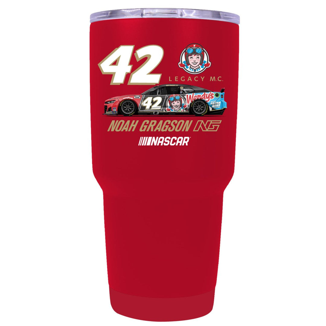 42 Noah Gragson W Officially Licensed 24oz Stainless Steel Tumbler Image 1