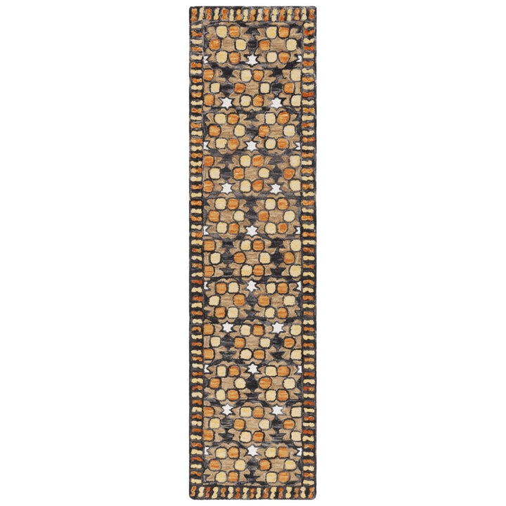 SAFAVIEH Aspen APN128A Handmade Ivory / Grey Rug Image 1