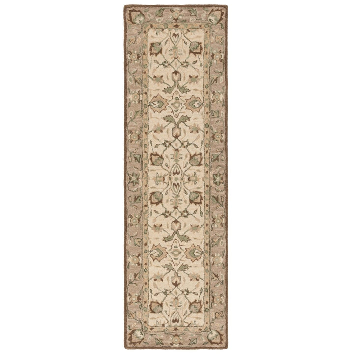 SAFAVIEH Arizona Shag Collection ASG742A Ivory/Beige Rug Image 1