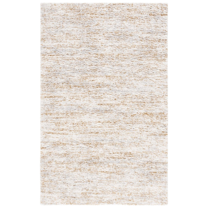 SAFAVIEH BER166A Berber Shag Beige / Grey Image 6