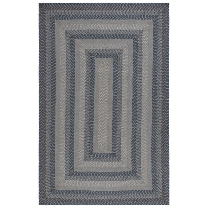 SAFAVIEH Braided BRD651D Handwoven Gold / Sage Rug Image 1