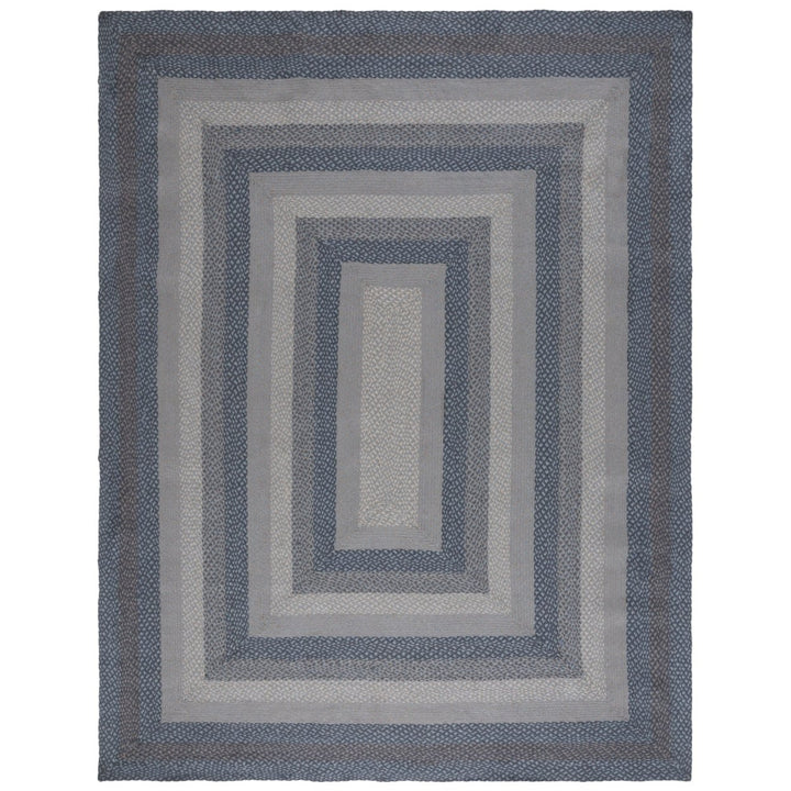 SAFAVIEH Braided BRD651D Handwoven Gold / Sage Rug Image 4