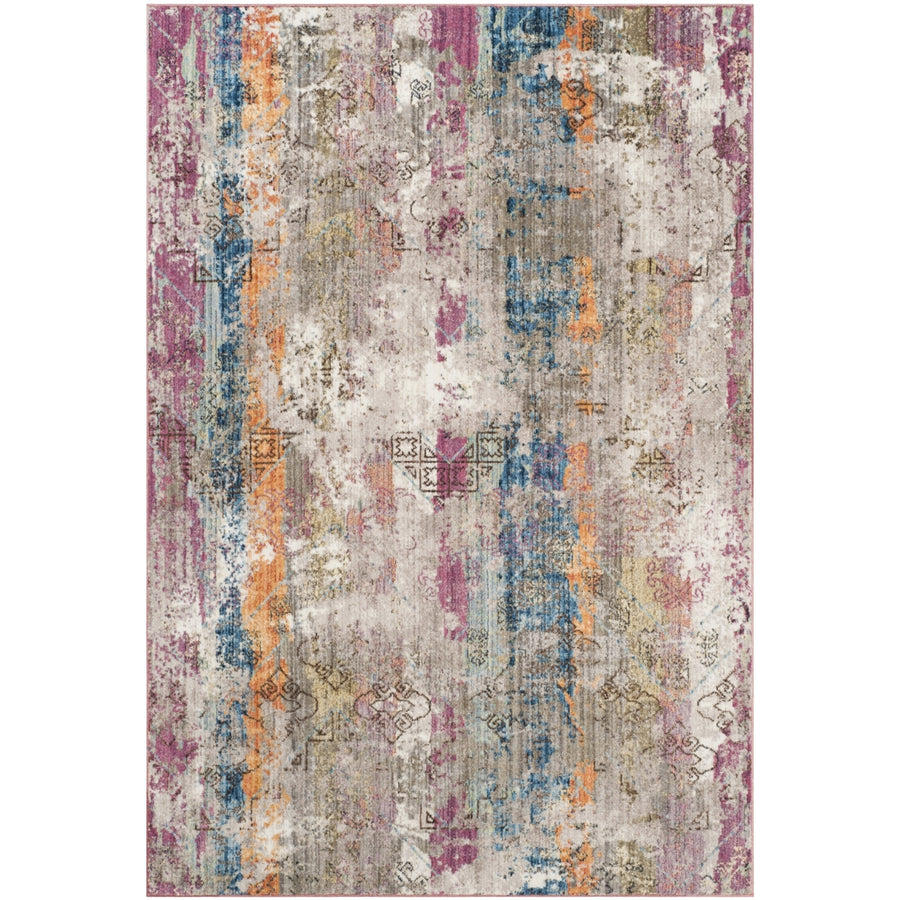 SAFAVIEH Bergama Collection BRG107B Handmade Charcoal Rug Image 1