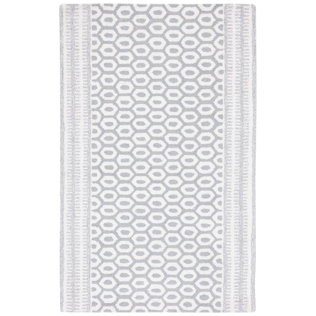 SAFAVIEH CPR208F Capri Grey / Ivory Image 6