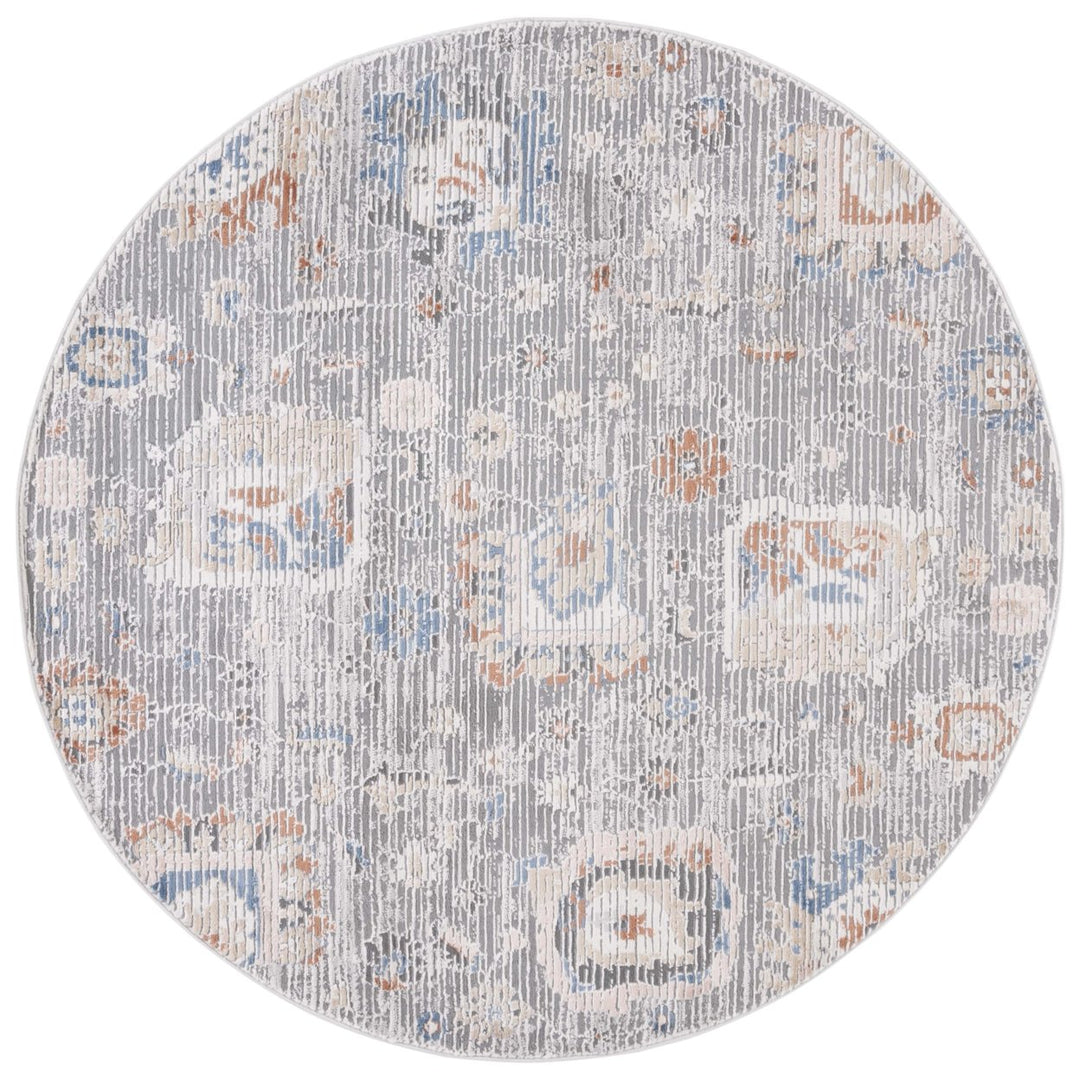 SAFAVIEH Elements Collection ELM701J Handwoven Aqua Rug Image 4