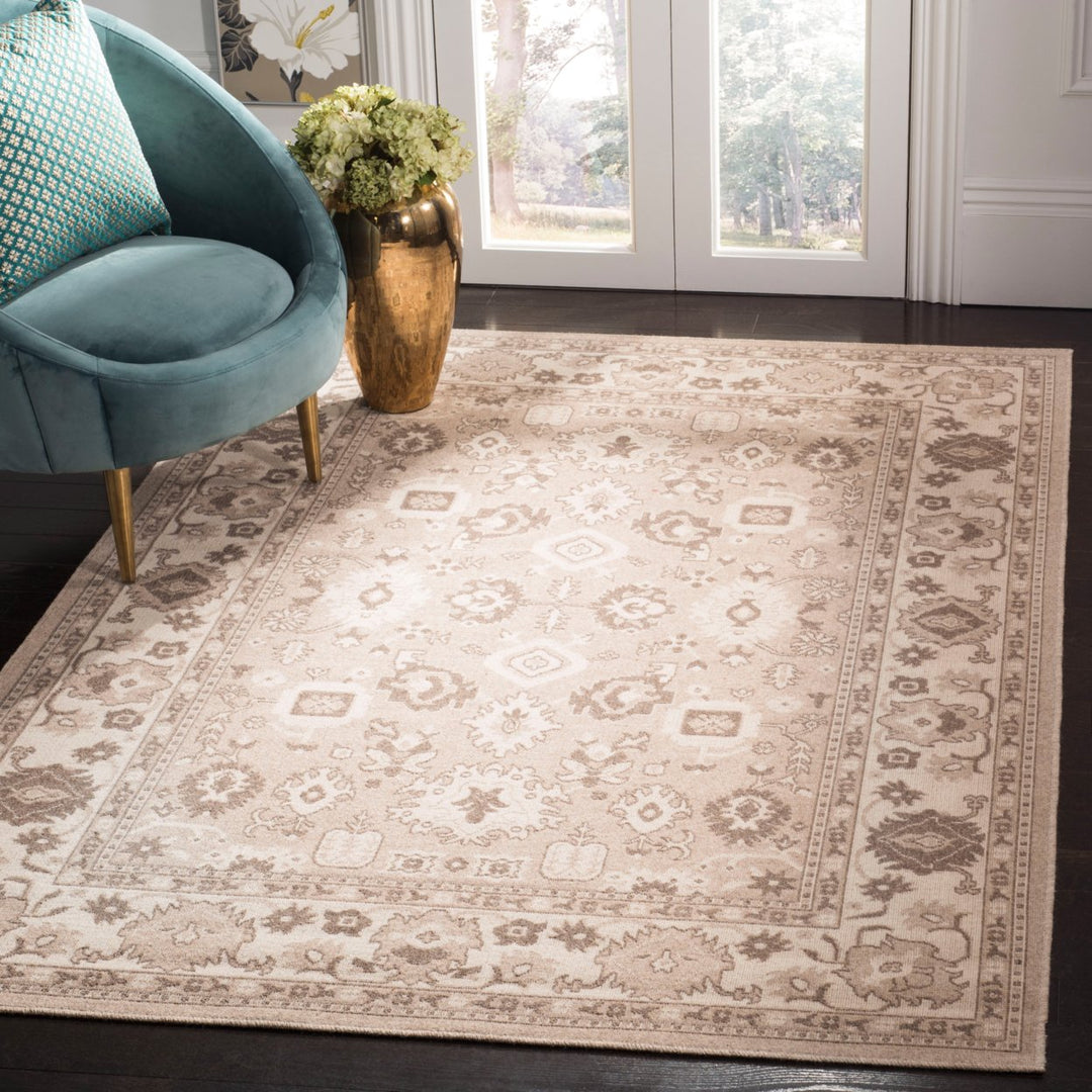 SAFAVIEH Elements Collection ELM701A Handwoven Ivory Rug Image 5