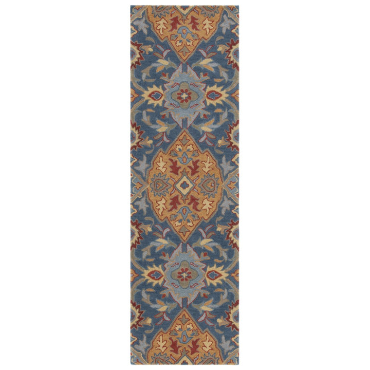 SAFAVIEH Heritage HG418Q Handmade Red / Multi Rug Image 1