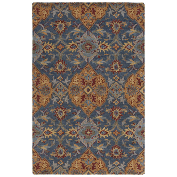 SAFAVIEH Heritage HG418Q Handmade Red / Multi Rug Image 9