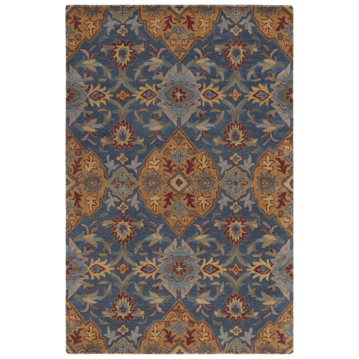 SAFAVIEH Heritage HG418Q Handmade Red / Multi Rug Image 1