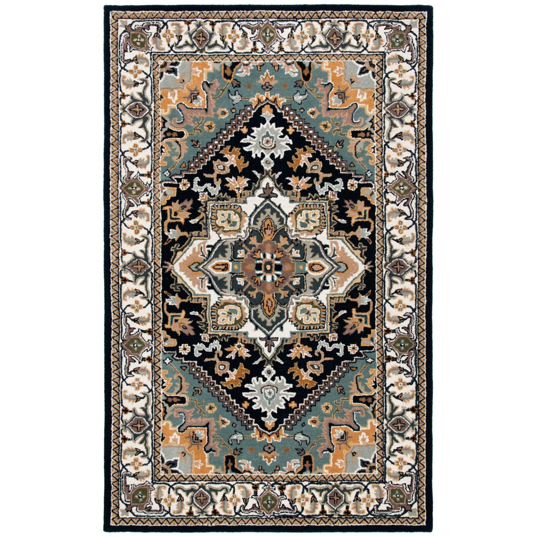 SAFAVIEH Indoor Outdoor HAV204A Havana Natural / Multi Rug Image 1