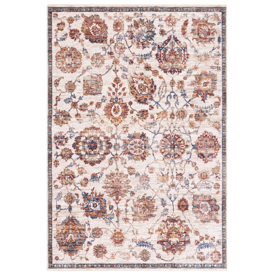 SAFAVIEH Hollywood Collection HLW718P Brown/Ivory Rug Image 1