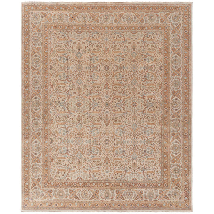 SAFAVIEH Himalaya Collection HIM590Y Handmade Green Rug Image 1