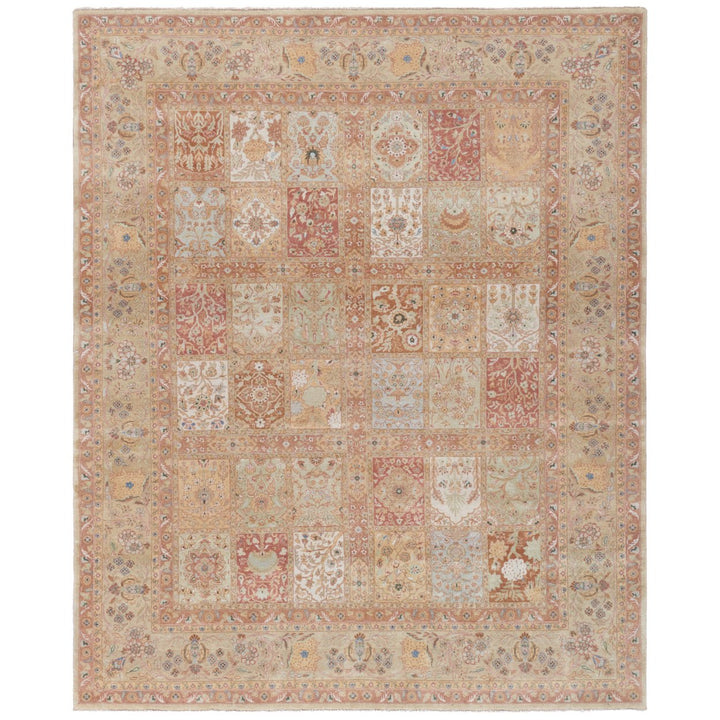 SAFAVIEH Himalaya Collection HIM590M Handmade Blue Rug Image 1