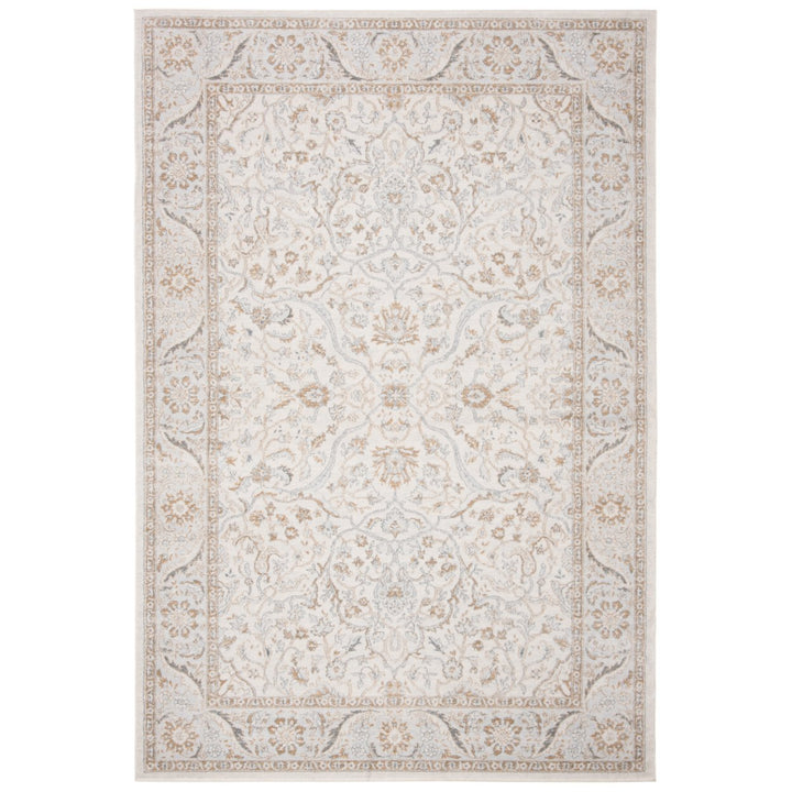 SAFAVIEH Illusion ILLB702C Cream / Light Brown Rug Image 5