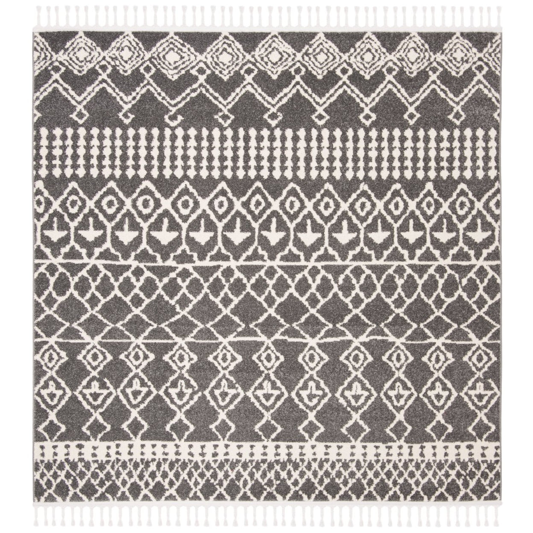 SAFAVIEH Journey JNY177F Light Grey / Dark Grey Rug Image 1