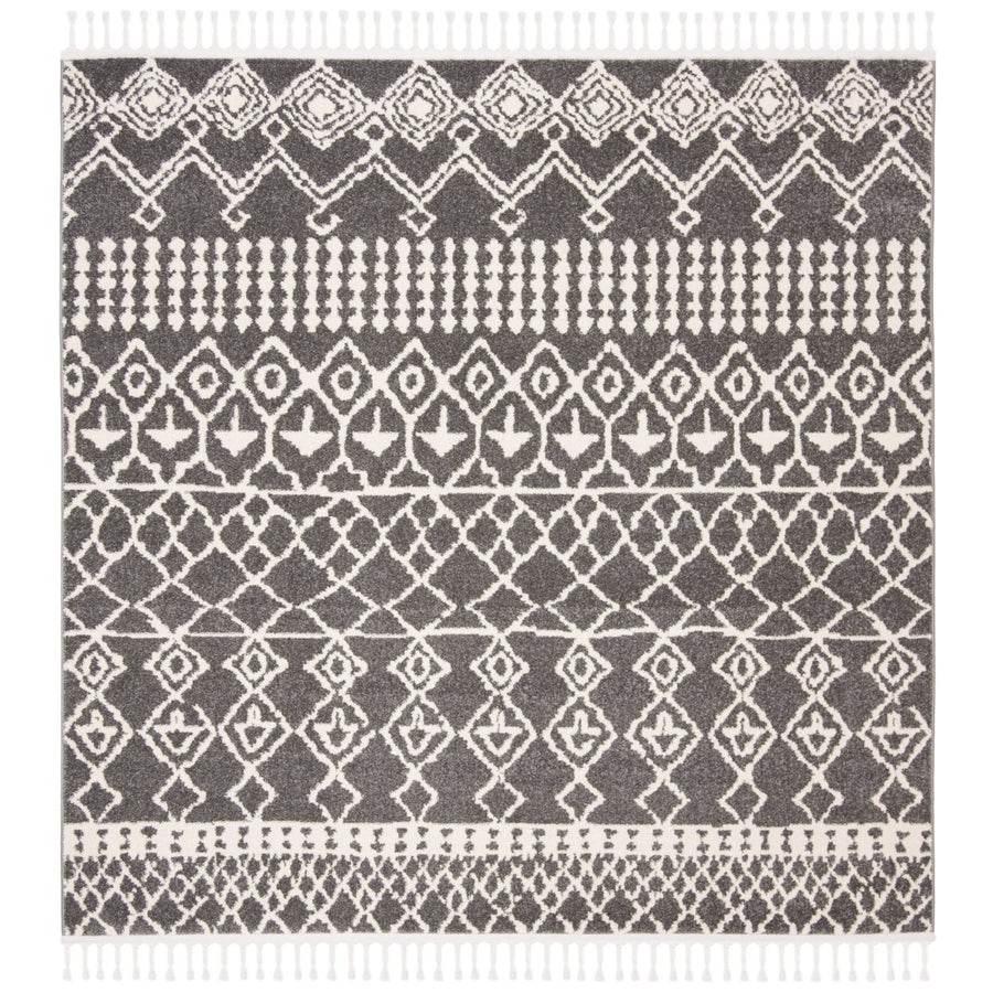 SAFAVIEH Journey JNY177F Light Grey / Dark Grey Rug Image 1