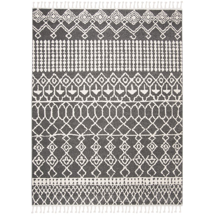 SAFAVIEH Journey JNY177F Light Grey / Dark Grey Rug Image 6