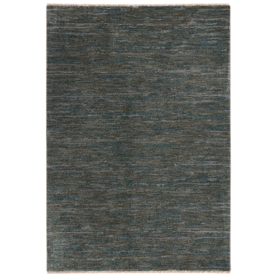 SAFAVIEH Kashan Collection KSN307E Taupe / Blue Rug Image 7