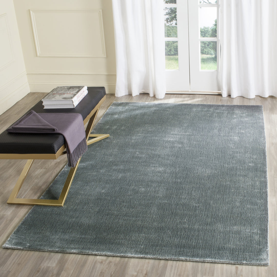 SAFAVIEH Mirage Collection MIR521A Handmade Grey Rug Image 2