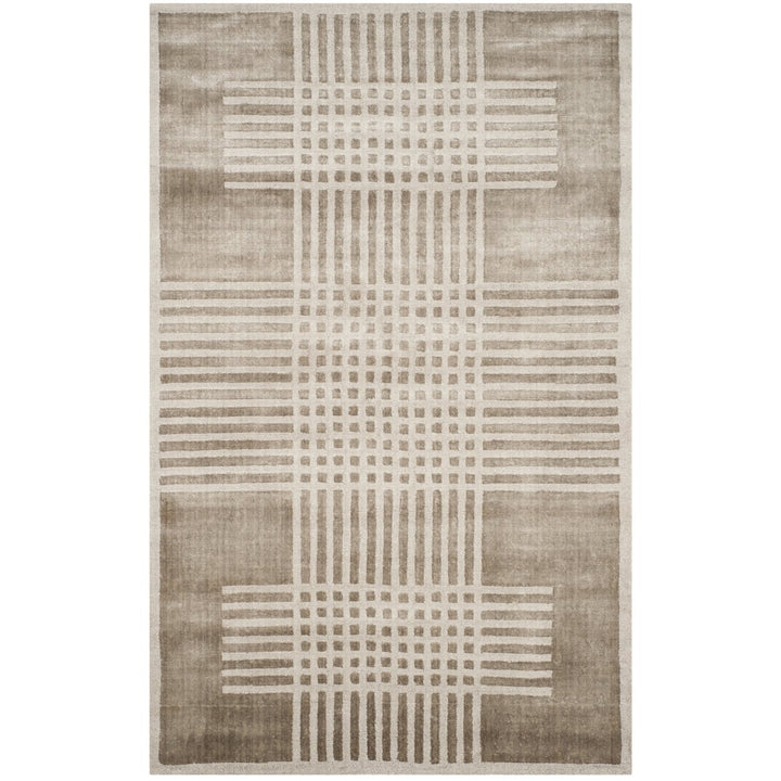 SAFAVIEH Mirage Collection MIR537B Handmade Beige Rug Image 3