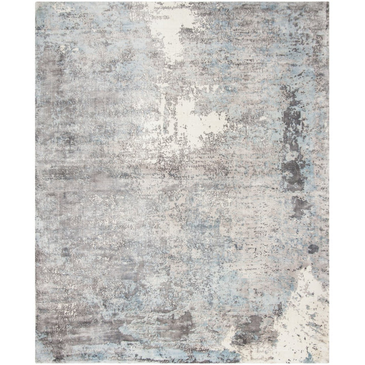 SAFAVIEH Mirage Collection MIR538B Handmade Grey Rug Image 1