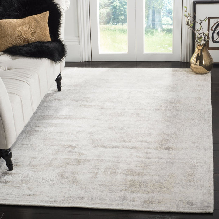 SAFAVIEH Mirage Collection MIR538B Handmade Grey Rug Image 5