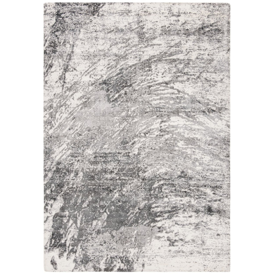 SAFAVIEH Mirage Collection MIR550D Handmade Anthracite Rug Image 1