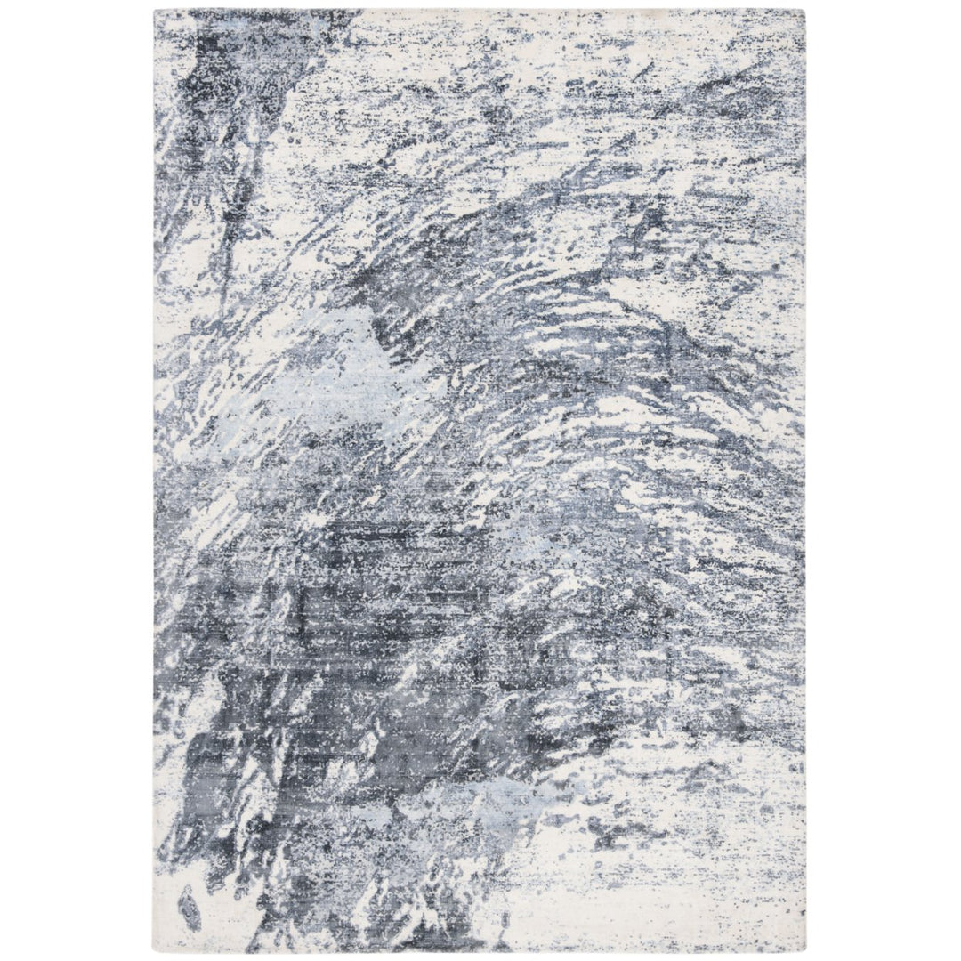 SAFAVIEH Mirage Collection MIR550D Handmade Anthracite Rug Image 9