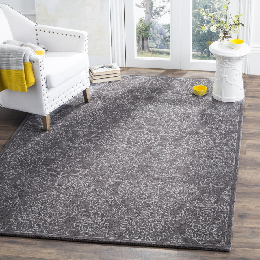 SAFAVIEH Mirage Collection MIR637E Handmade Fog Rug Image 1