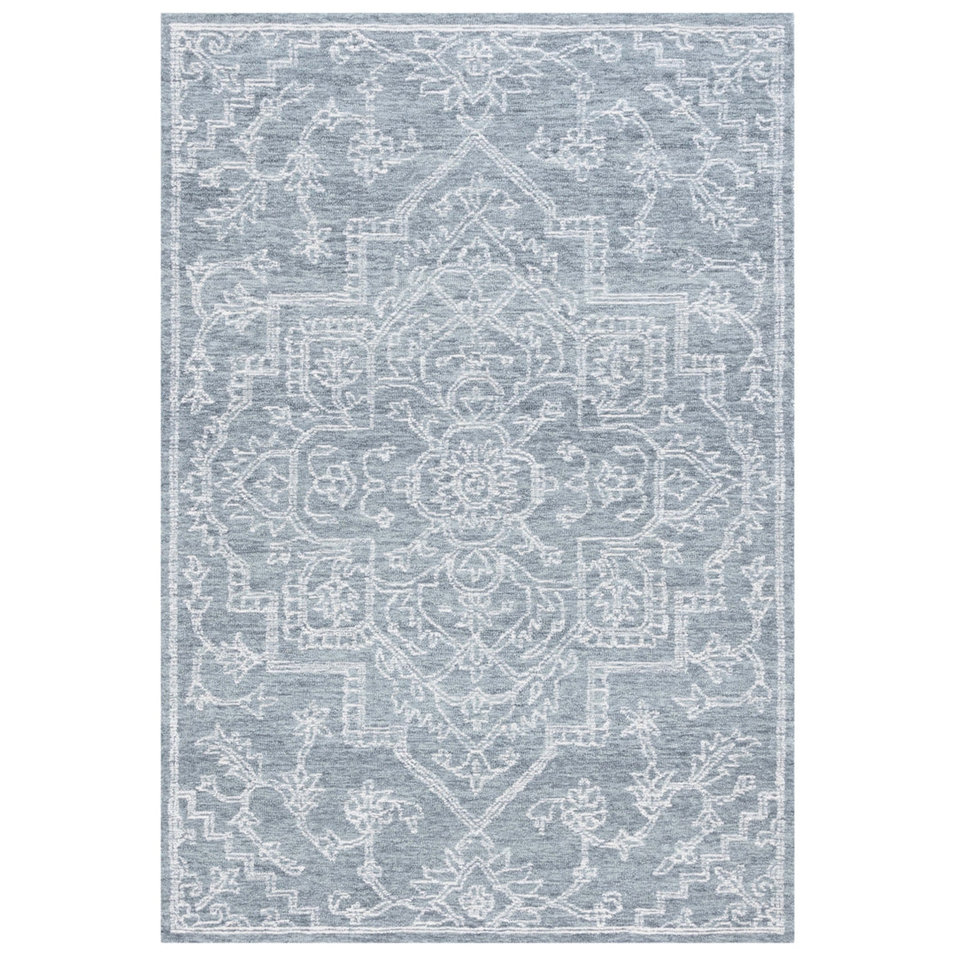 SAFAVIEH Mirage MIR902A Handmade Silver / Ivory Rug Image 1