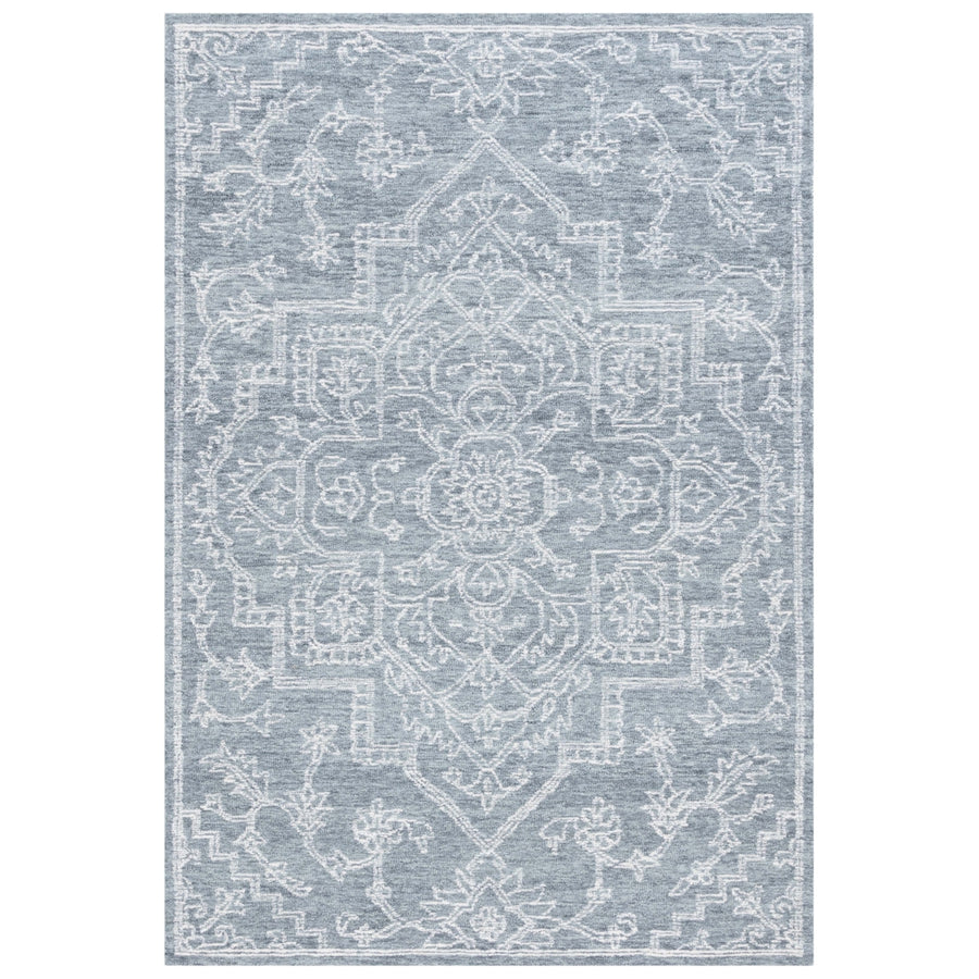 SAFAVIEH Mirage MIR902A Handmade Silver / Ivory Rug Image 1