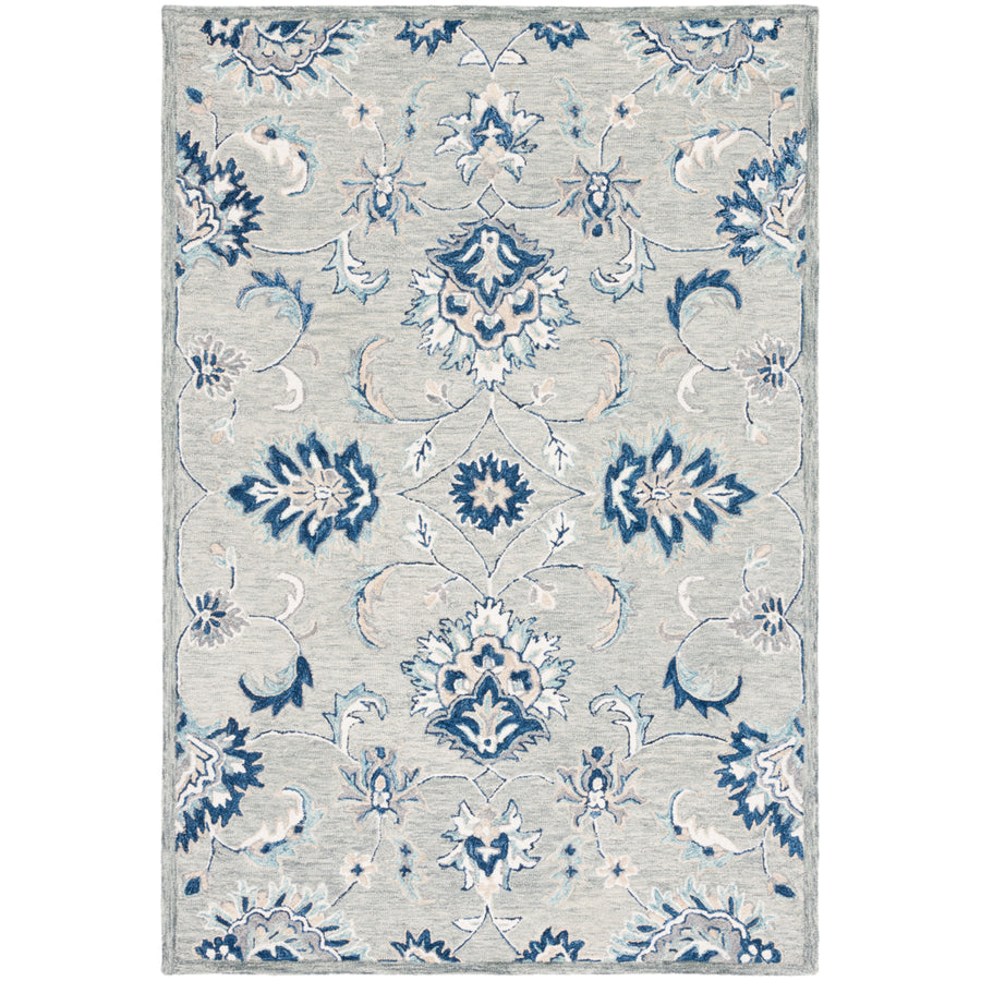 SAFAVIEH Mirage MIR901A Handmade Silver / Ivory Rug Image 1