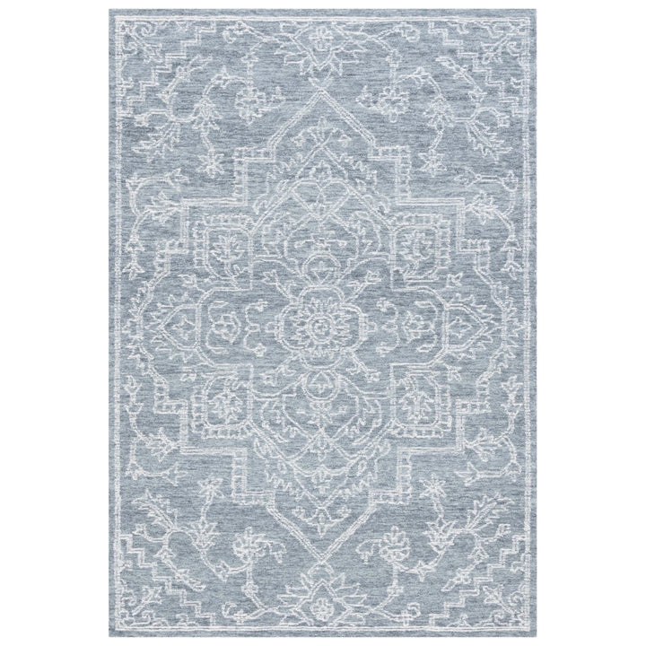 SAFAVIEH Mirage MIR901A Handmade Silver / Ivory Rug Image 5