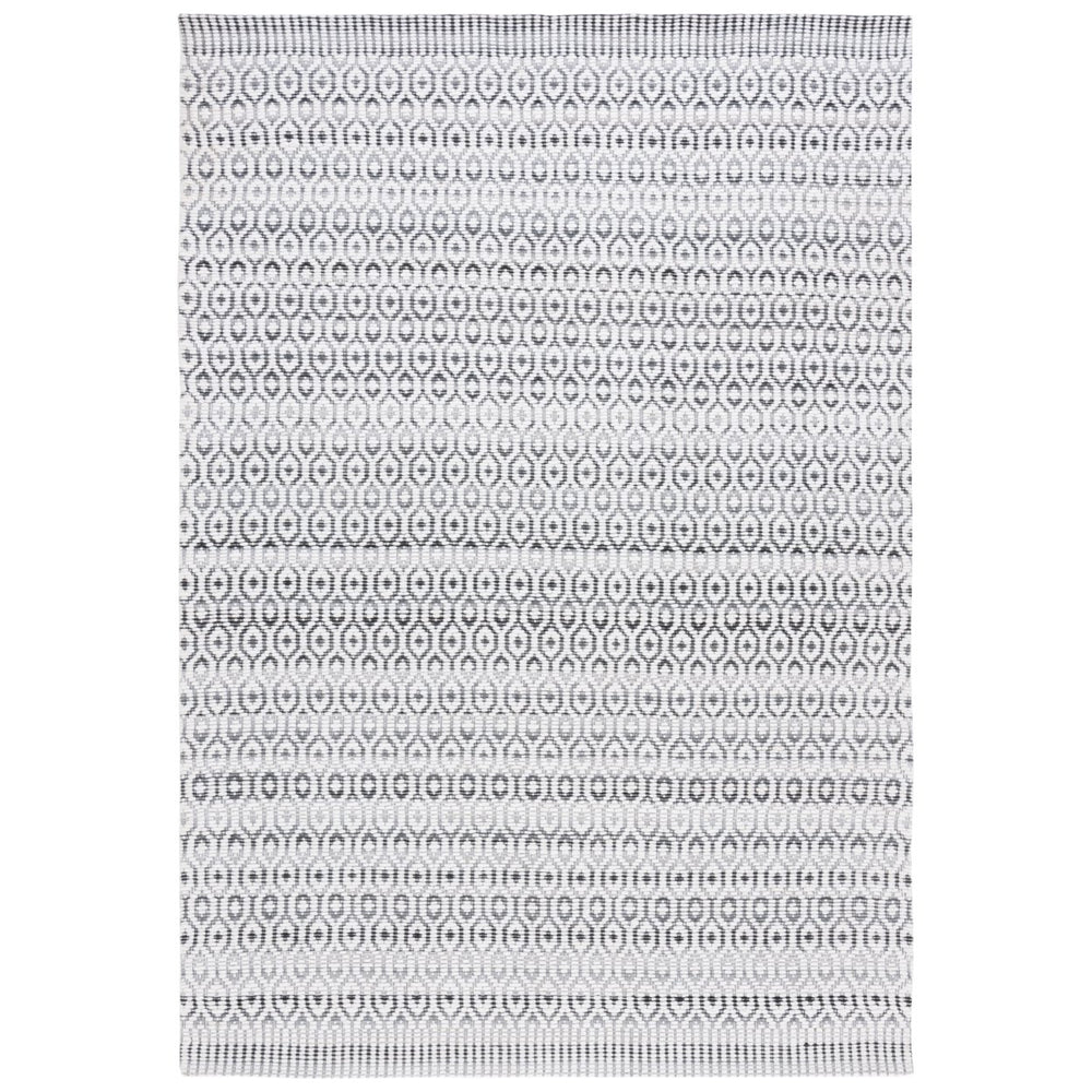 SAFAVIEH Marbella MRB475A Handwoven Ivory / Black Rug Image 2