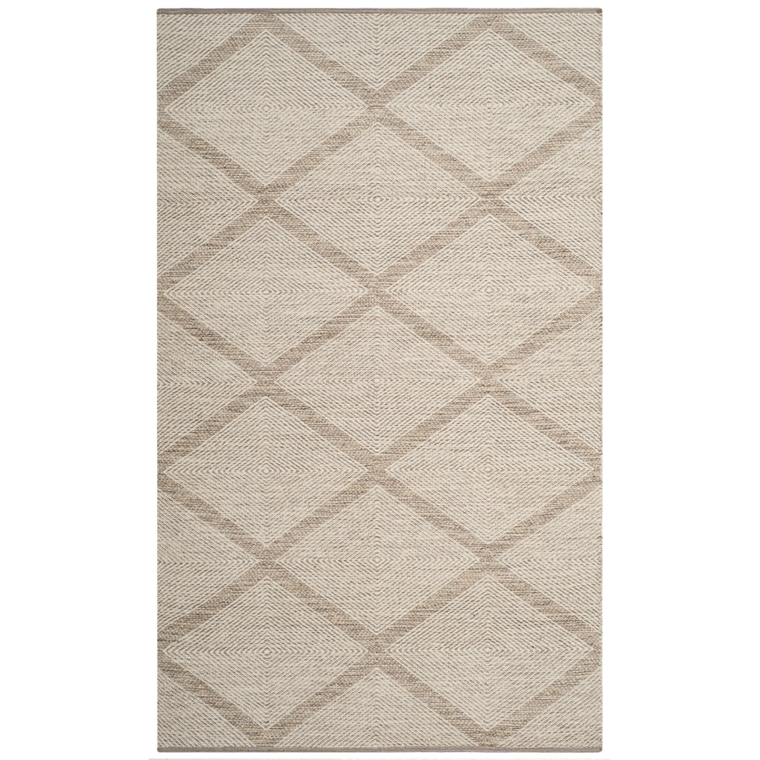 SAFAVIEH Montauk MTK701Y Handwoven Green / Ivory Rug Image 1