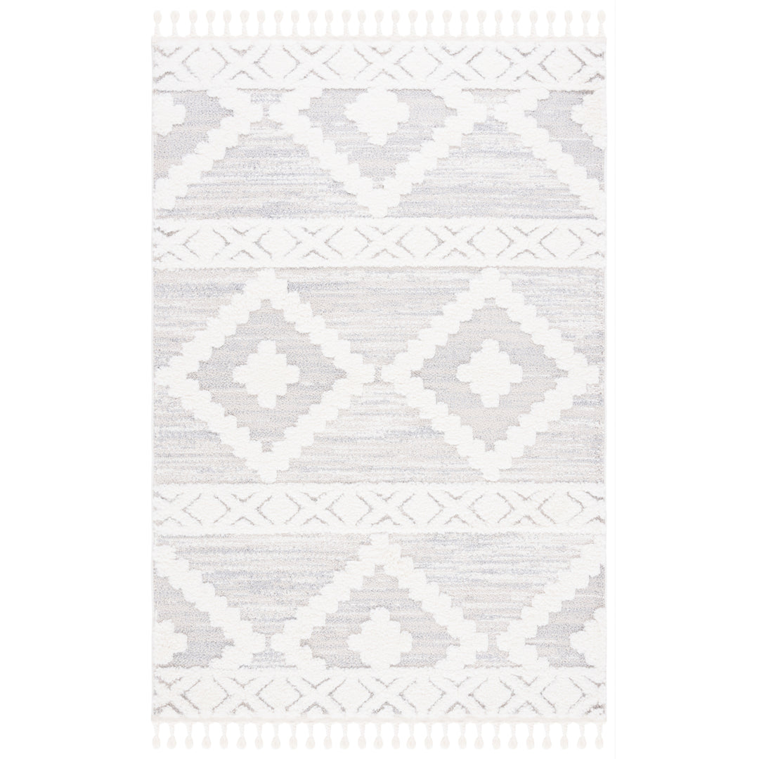 SAFAVIEH Montauk MTK702K Handwoven Turquoise / Ivory Rug Image 1